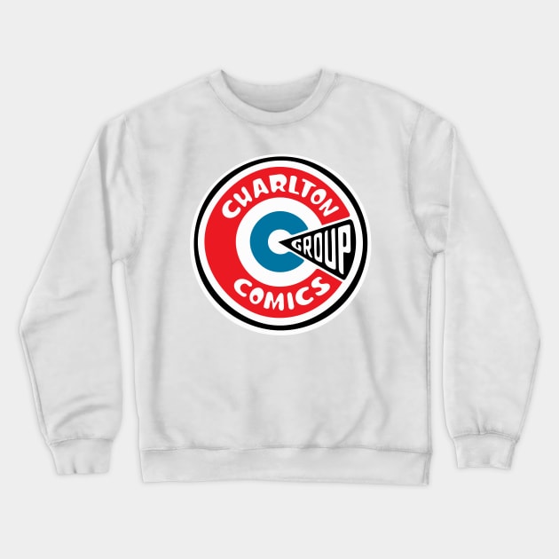 Charlton Comics Group Crewneck Sweatshirt by Doc Multiverse Designs